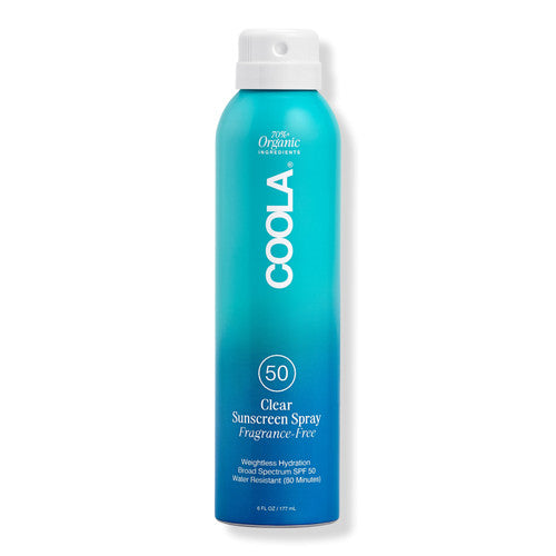 Coola Classic Spray SPF 50 Unscented 6.0oz