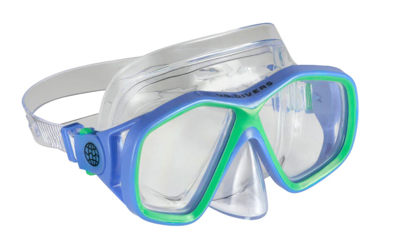 U.S. Divers Aqualung Pro Sideview 180 Diving Mask Black