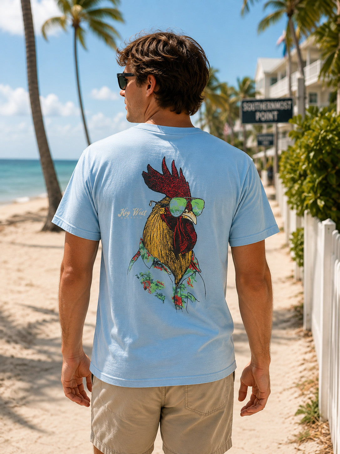 The Duck Company Rooster Island Time Tee SS