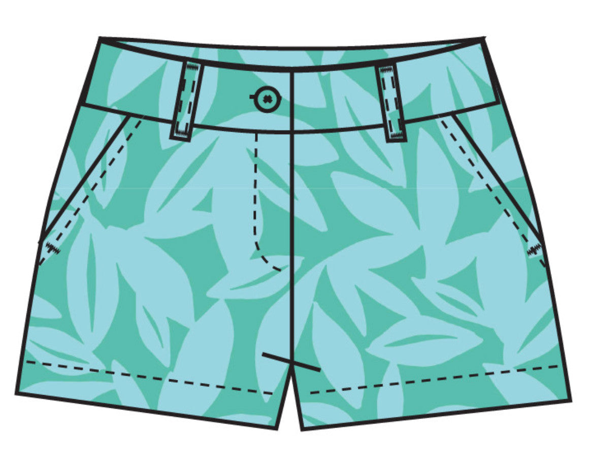 Southern Tide Leah 3" Printed Short Florida Keys