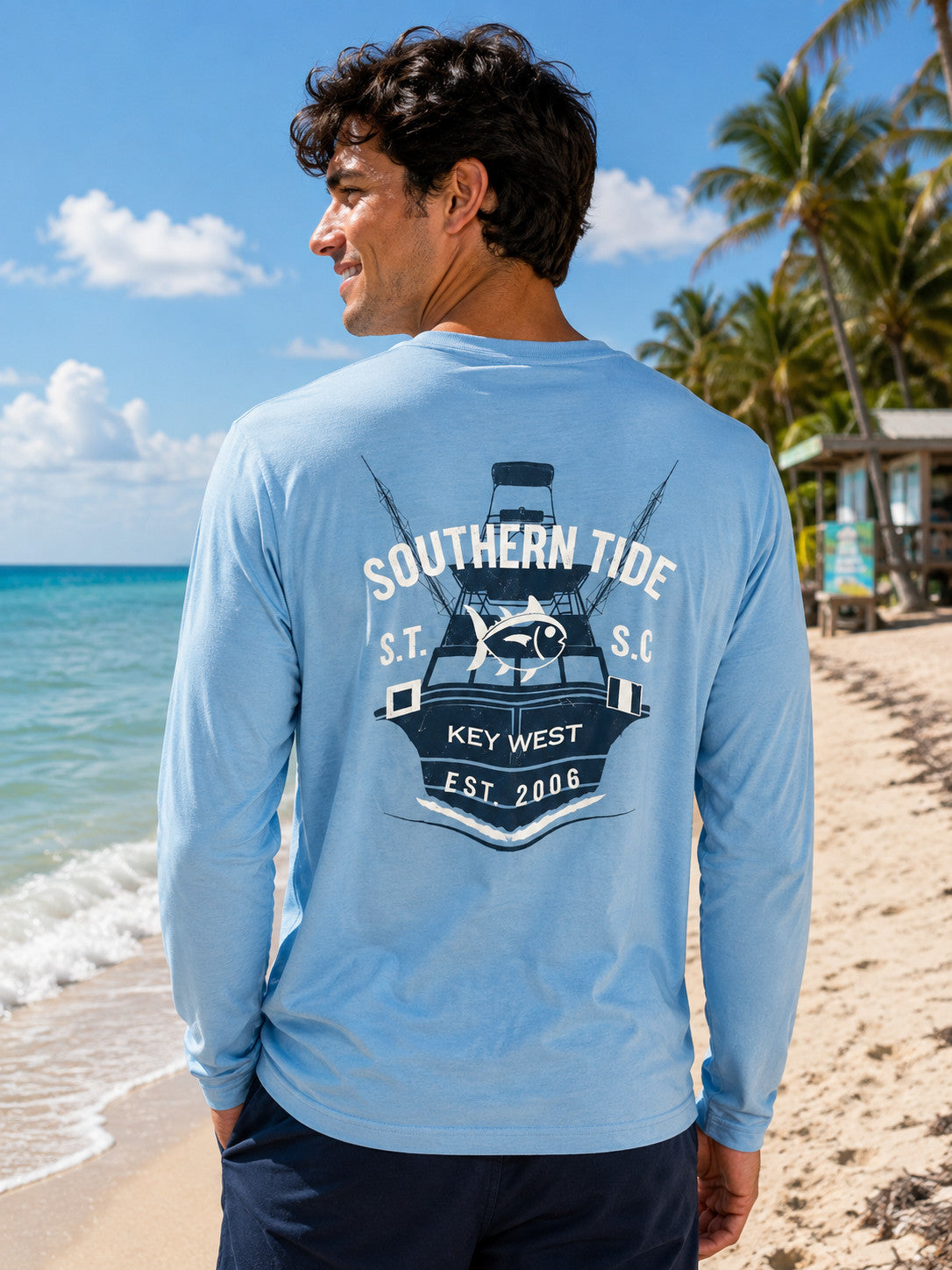 Southern Tide Key West Finest Craftsmanship Tee LS