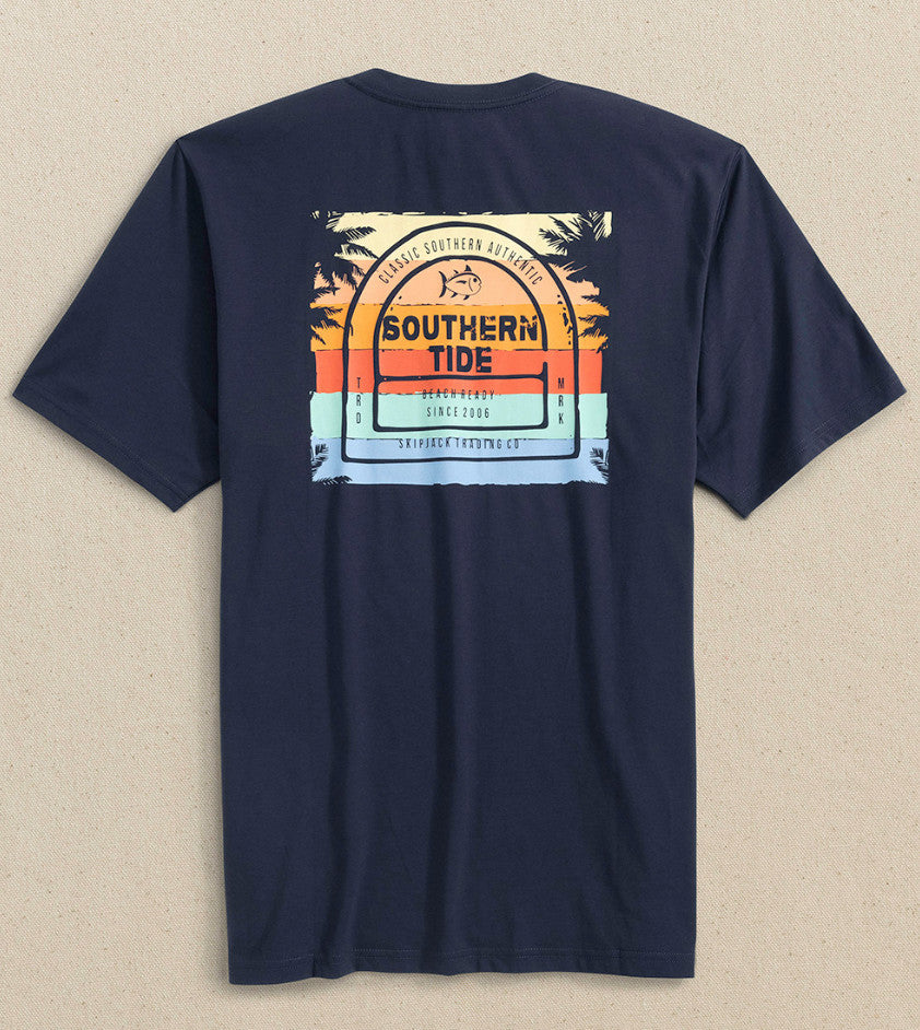 Southern Tide Beach Ready Skipjack Tee SS True Navy
