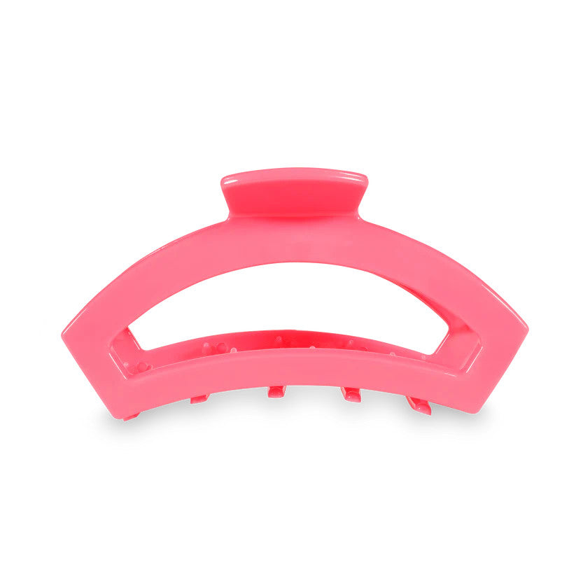 Teleties Open Hair Clip Medium Colorful