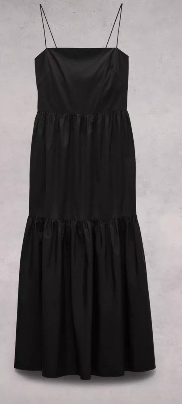 Rag & Bone Saige Poplin Dress Black*