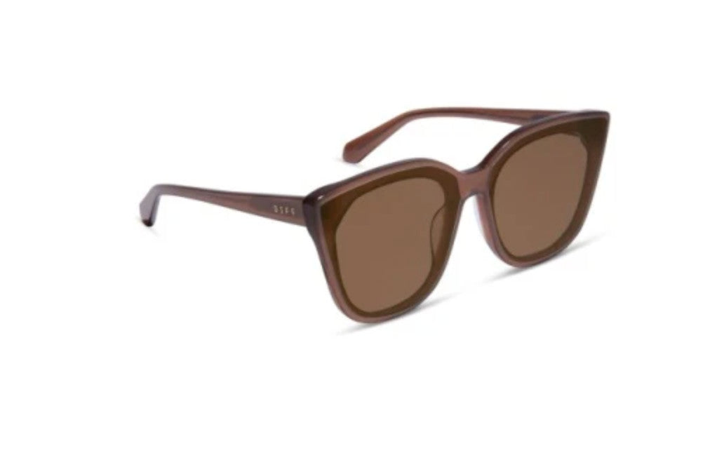 Diff Gjelina Macchiato Frame w/ Brown Lens Sunglasses