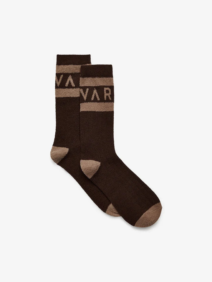 VARLEY Spencer Socks Coffee Bean/ Golden Bronze