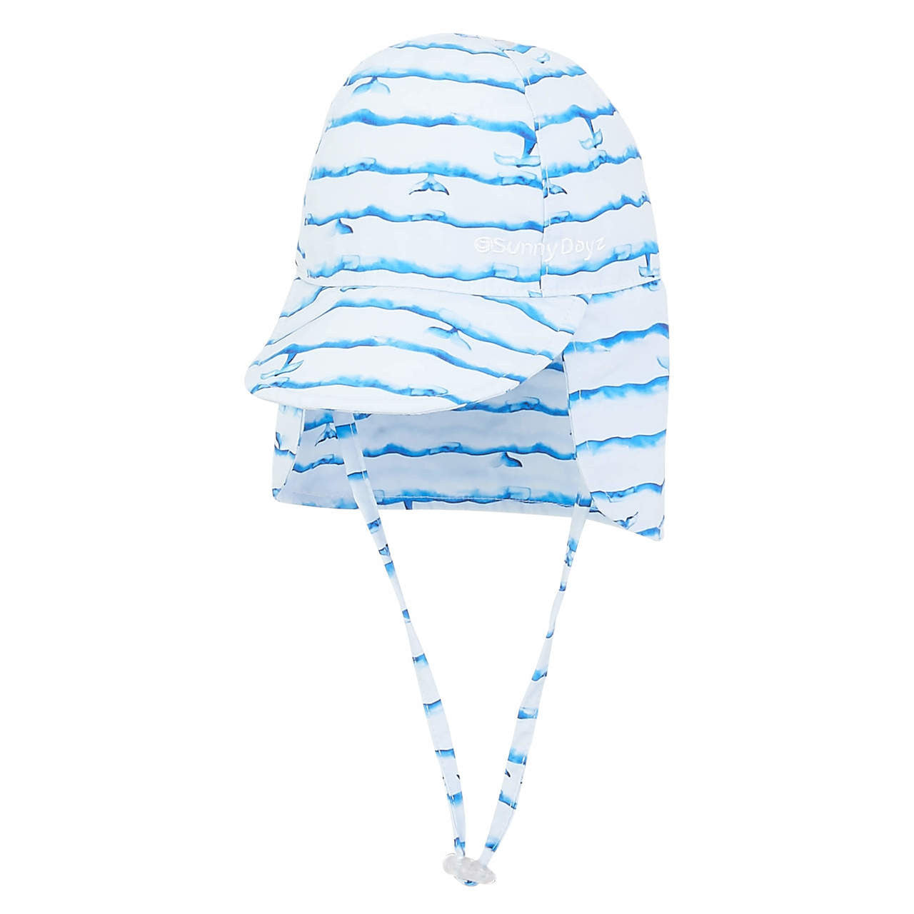 Sun 'N' Sand Kids Anchor Printed Cap Hat Blue