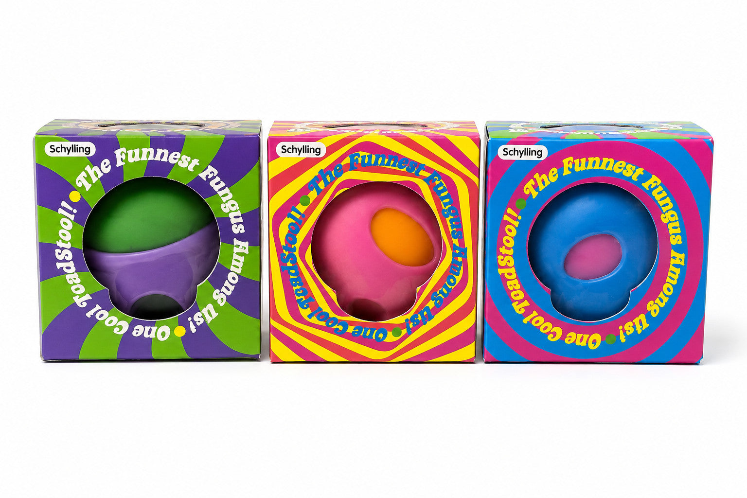 Needoh Groovy Shroom Squishy Toy