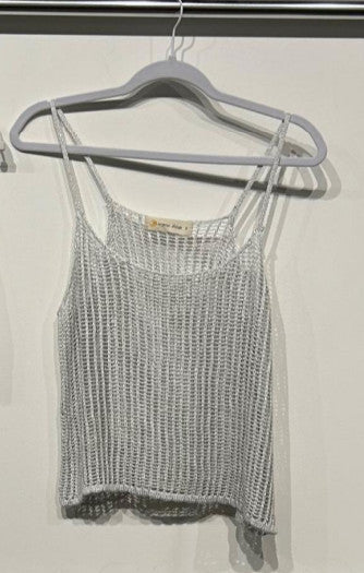 Shaddow and Fish Crochet Tank