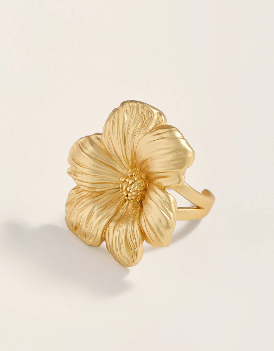 Spartina  Windflower Ring Gold