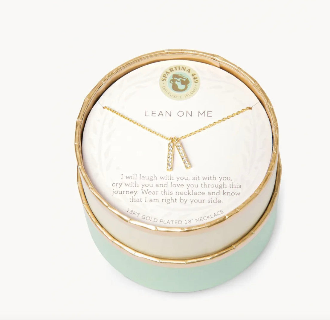 Spartina Sea La Vie Lean On Me Necklace Gold