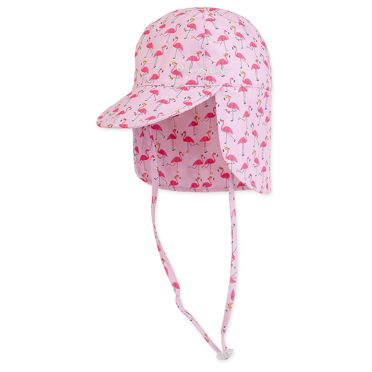 Sun 'N' Sand Kids Lillian Flamingo Printed Cap Hat Cotton Candy