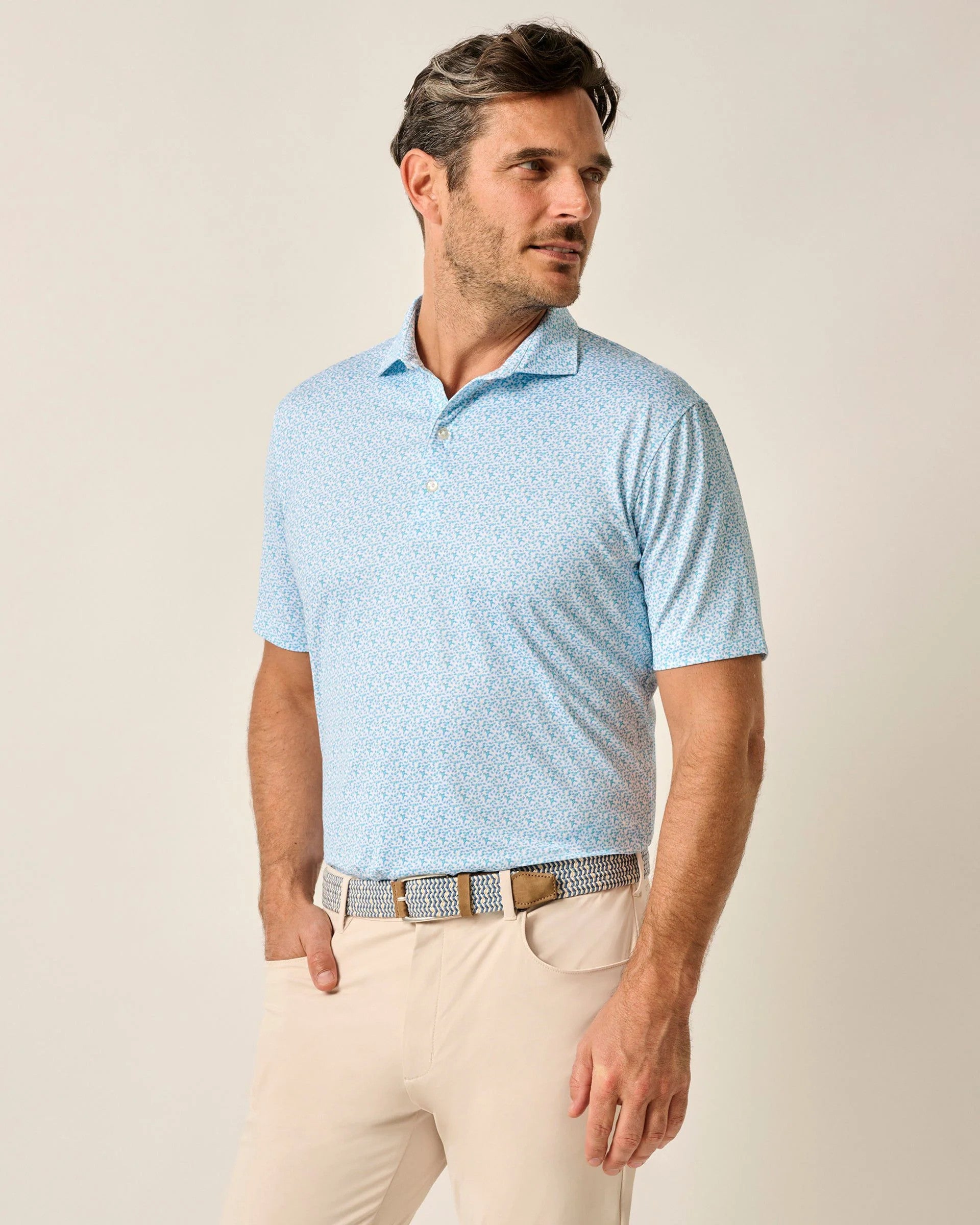 Johnnie-O Springwood Jersey Performance Polo