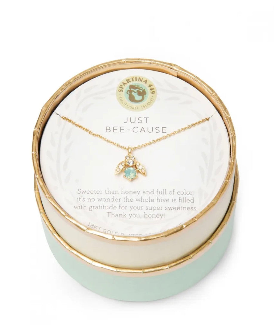 Spartina Just Bee-Cause Sea La Vie Necklace Gold