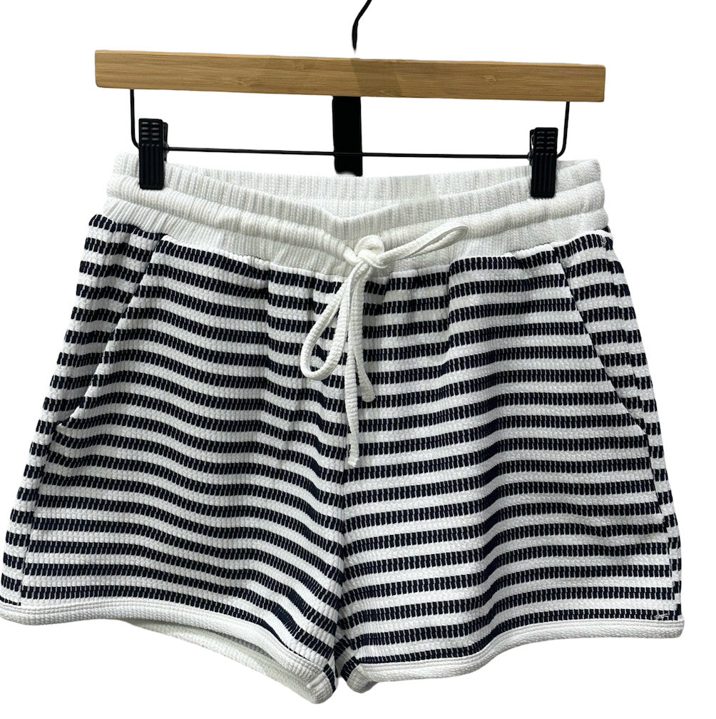 Shaddow And Fish Jesse Stripe Knit Short