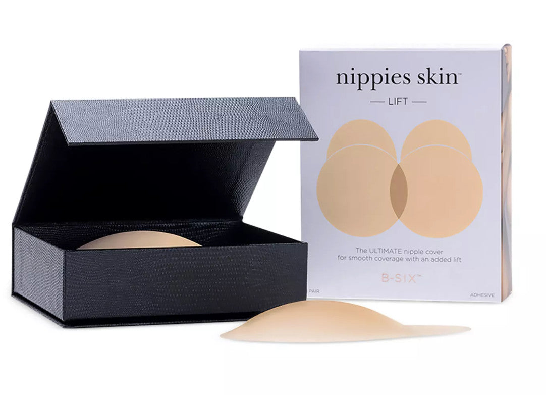 Nippies Skin Adhesive Nipple Covers Caramel with Lifting Tab Size 2