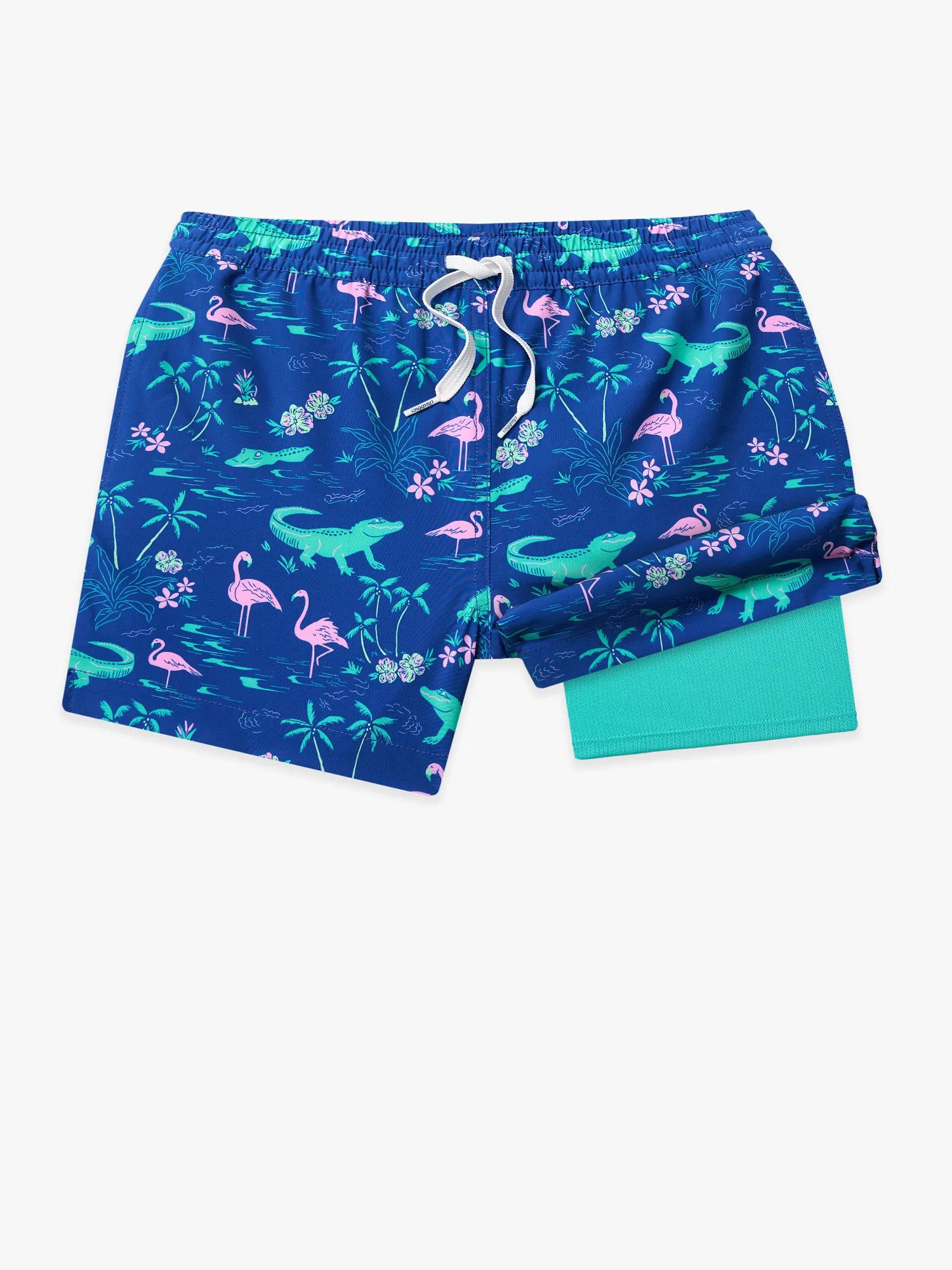Chubbies The Swamp & Circumstances Boys Lined Swim Trunk