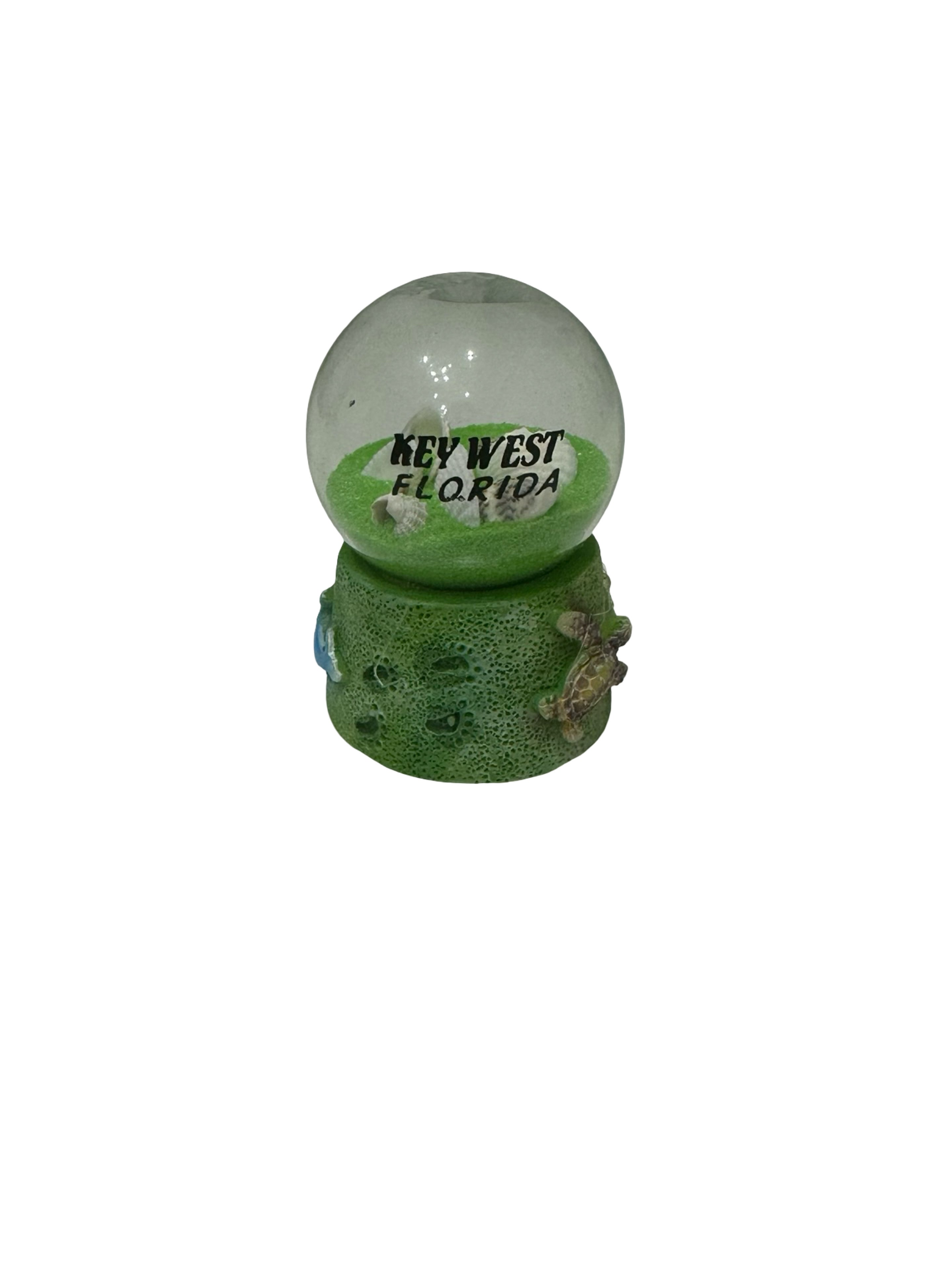 Seashell Key West Sand Globe
