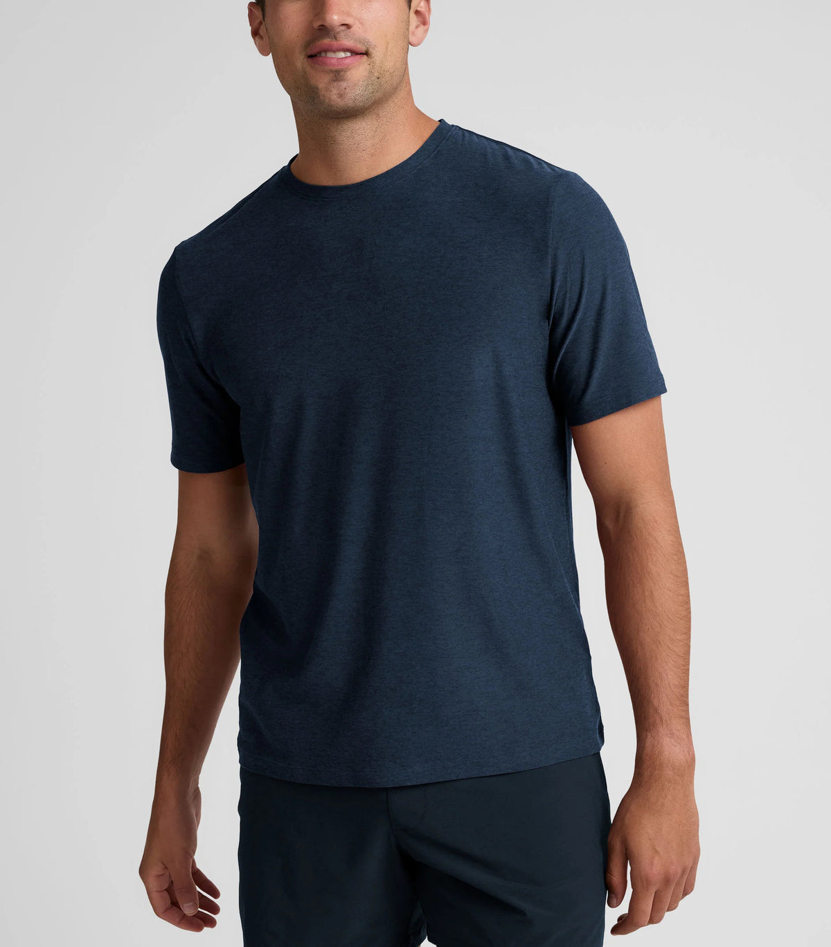 Beyond Yoga Always Beyond Men's Crew Tee 2 0 Nocturnal Navy
