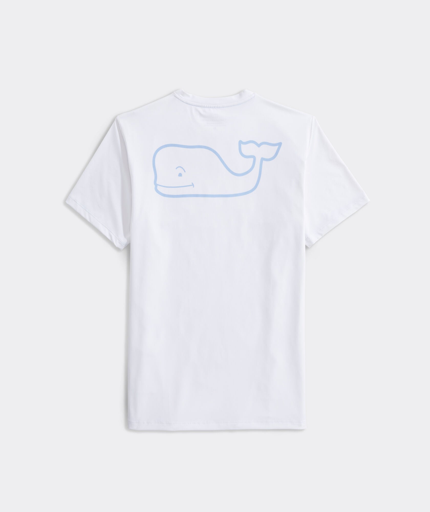 Vineyard Vines Whale Logo Harbor Performance Tee SS White Cap**