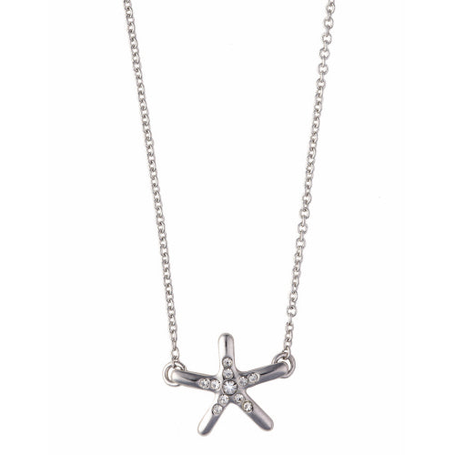 Spartina Shine Starfish Sea La Vie Necklace Silver