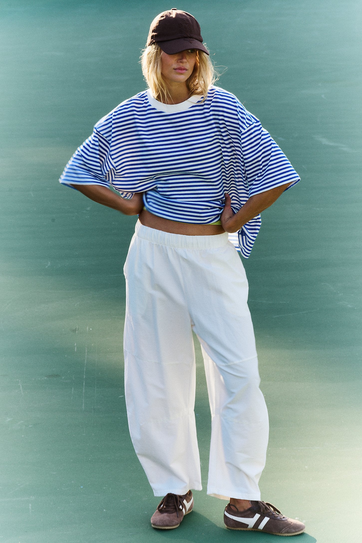 Free People Game Day Pant White