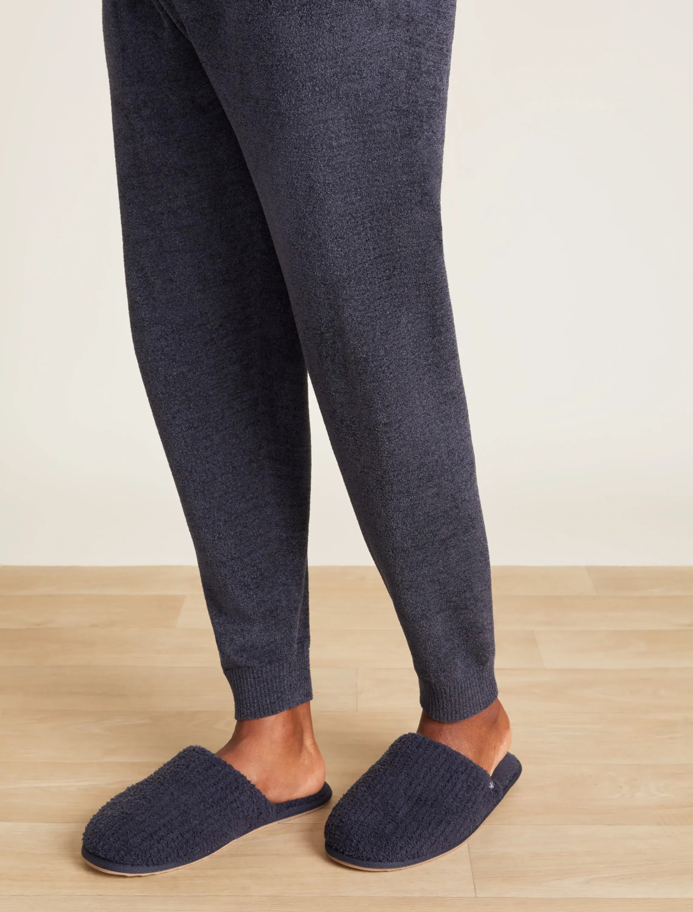 Barefoot Dreams CozyChic Men's Ribbed Slipper Indigo