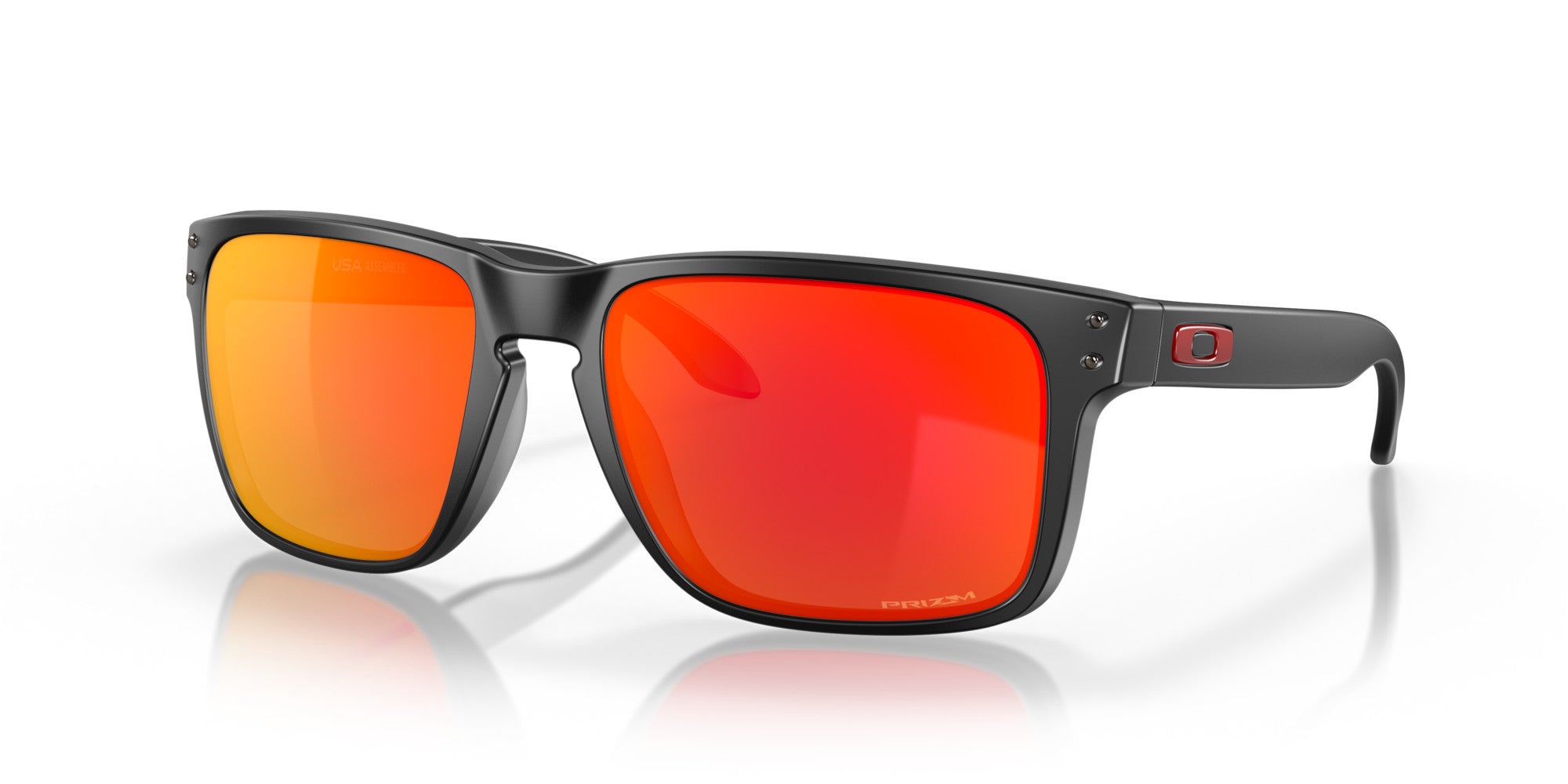 Oakley Holbrook XL Matte Black Frame w/ Prizm Ruby Lens Sunglassess