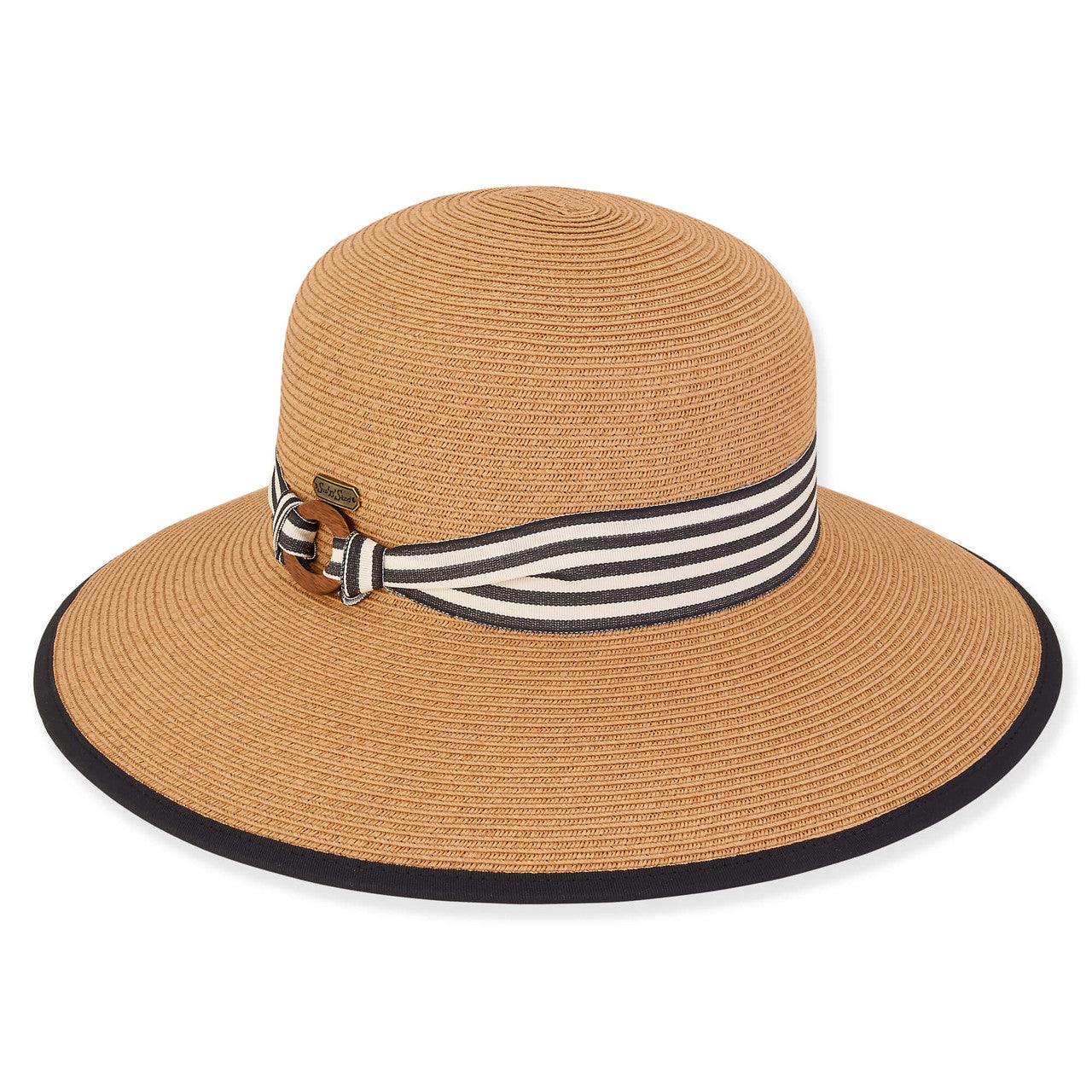 Sun 'N' Sand Delmar Paper Braid Floppy Hat