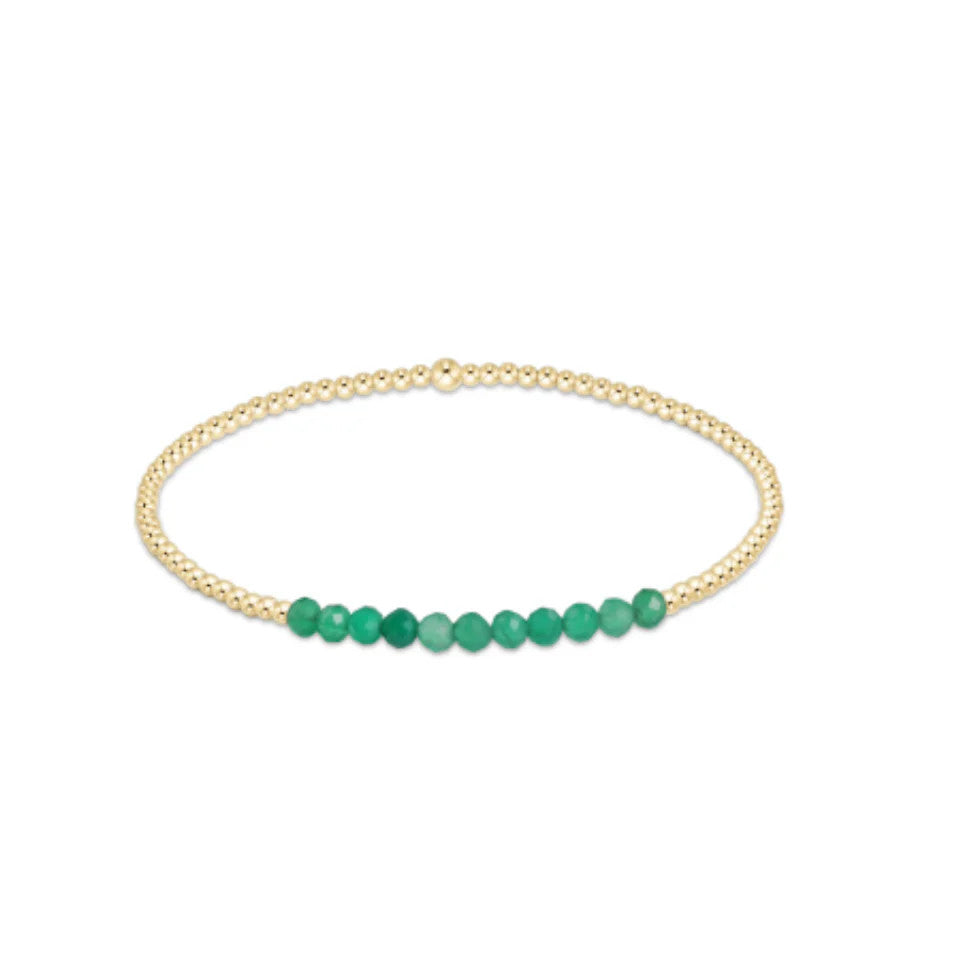 ENewton Gold Bliss 2mm Bead WF '24 Bracelet