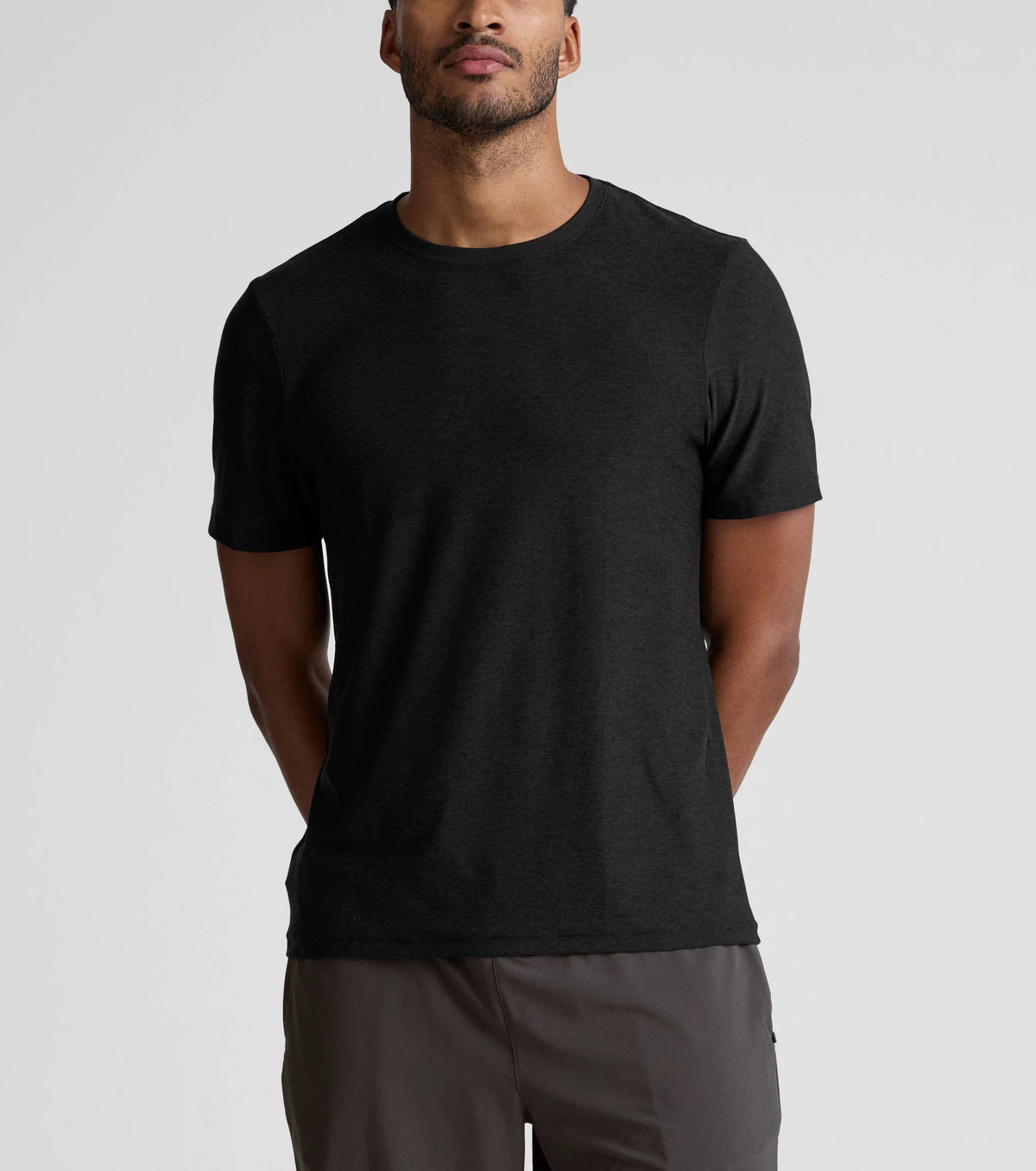 Beyond Yoga Always Beyond Men's Crew Tee 2 0 Darkest Night