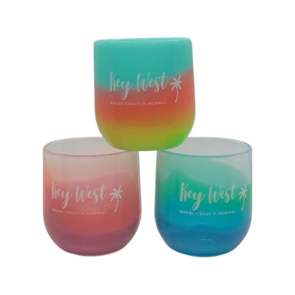 Silipint Key West Where Crazy Is Normal Silicone Wine Cup 12oz