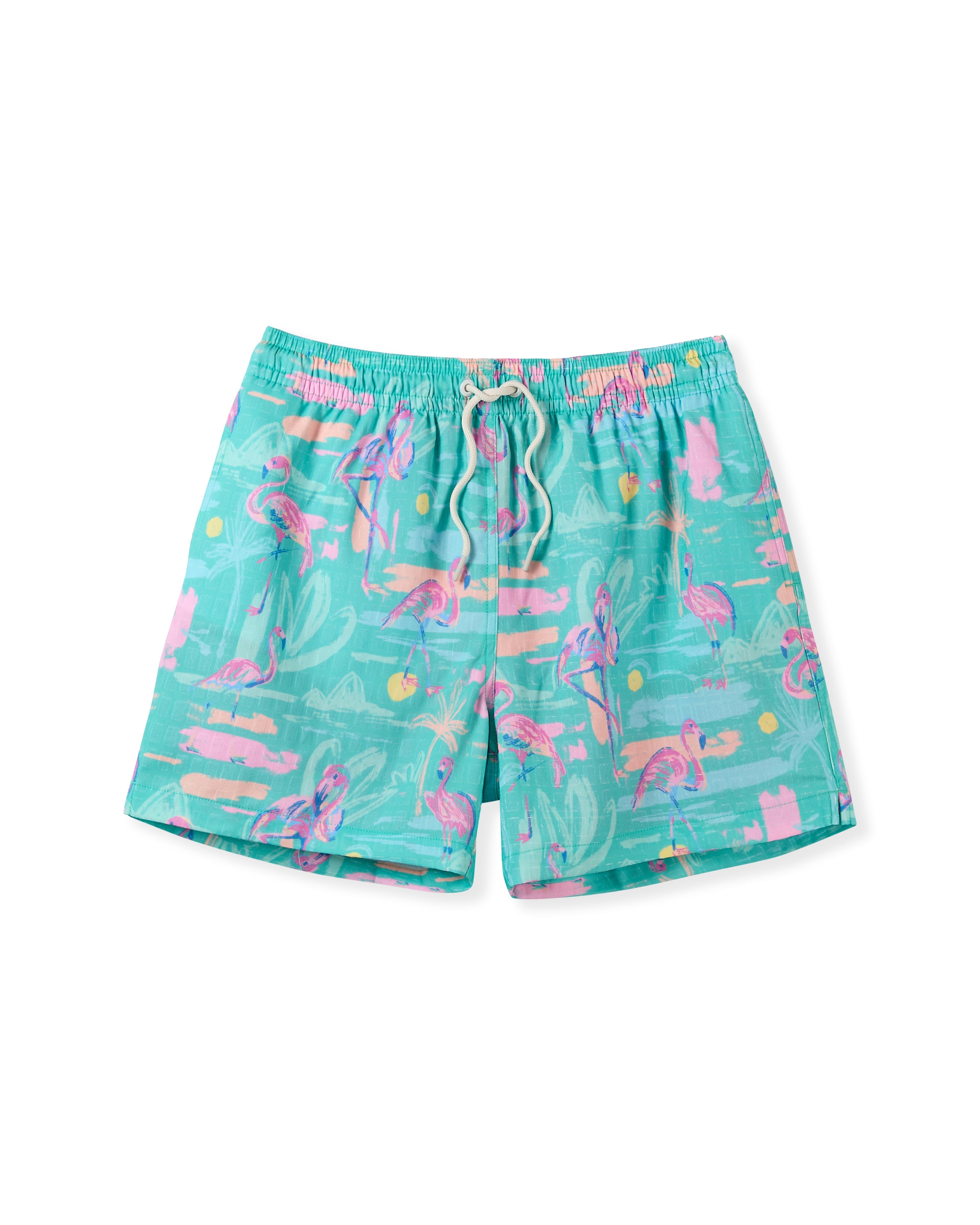Chubbies The Single & Ready To Flamingle  5.5" Classic Lined Swim Trunk
