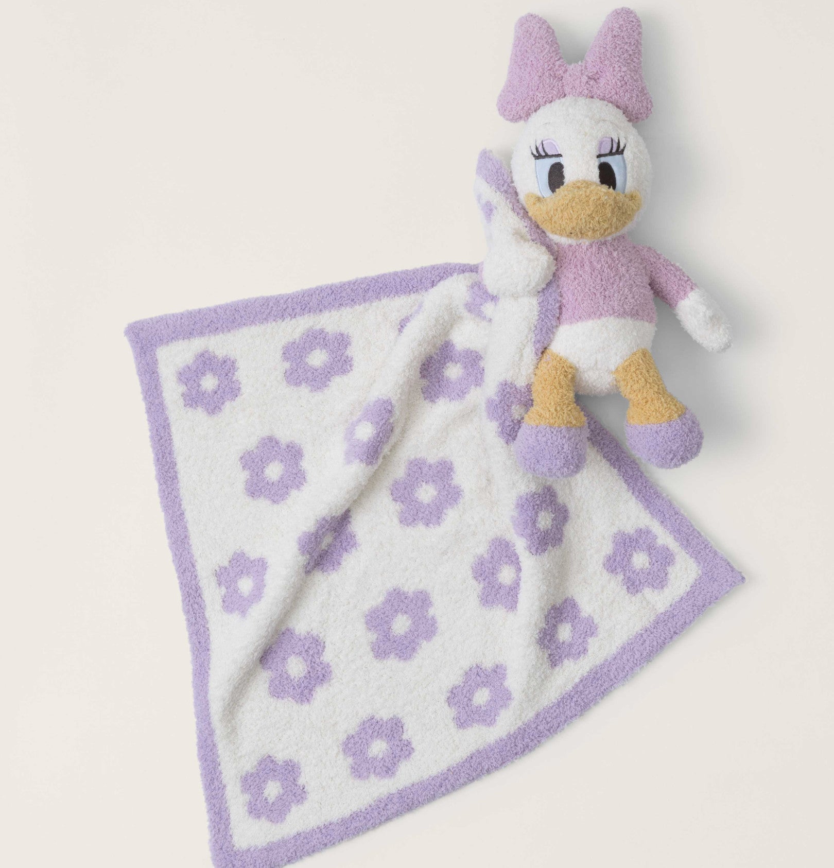 Barefoot Dreams CozyChic Vintage Disney Daisy Duck Blanket Buddie Lilac Multi