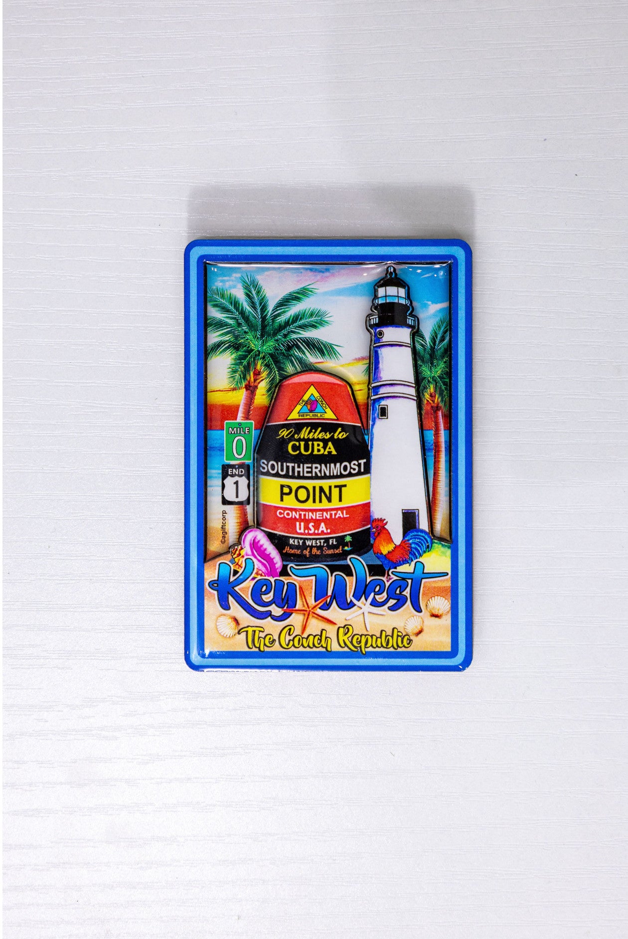 The Conch Republic Scenic Magnet