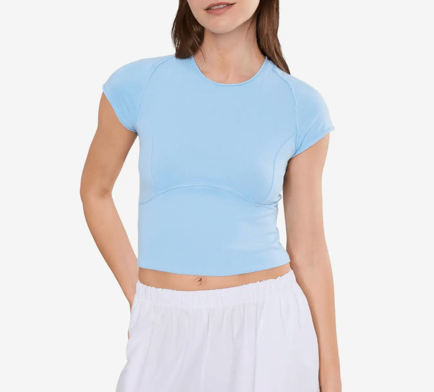Free People  Protagonist Tee Dream Blue