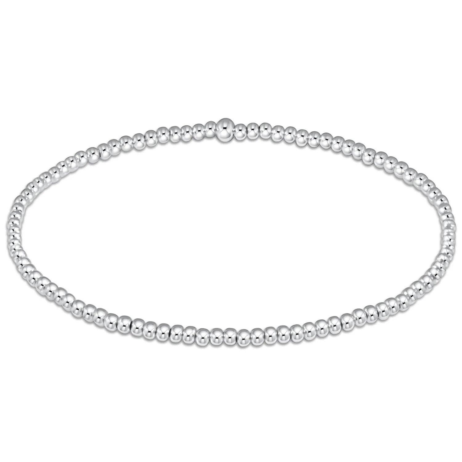 Enewton Classic Sterling Silver 2mm Bead Bracelet
