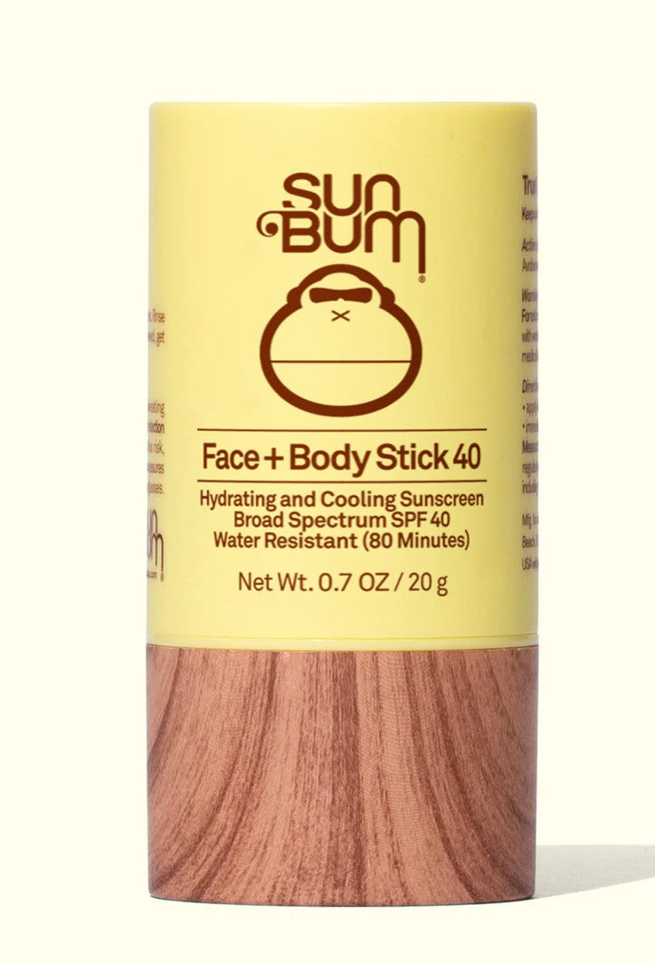Sun Bum Original SPF 40 Face and Body Stick 0.7 oz