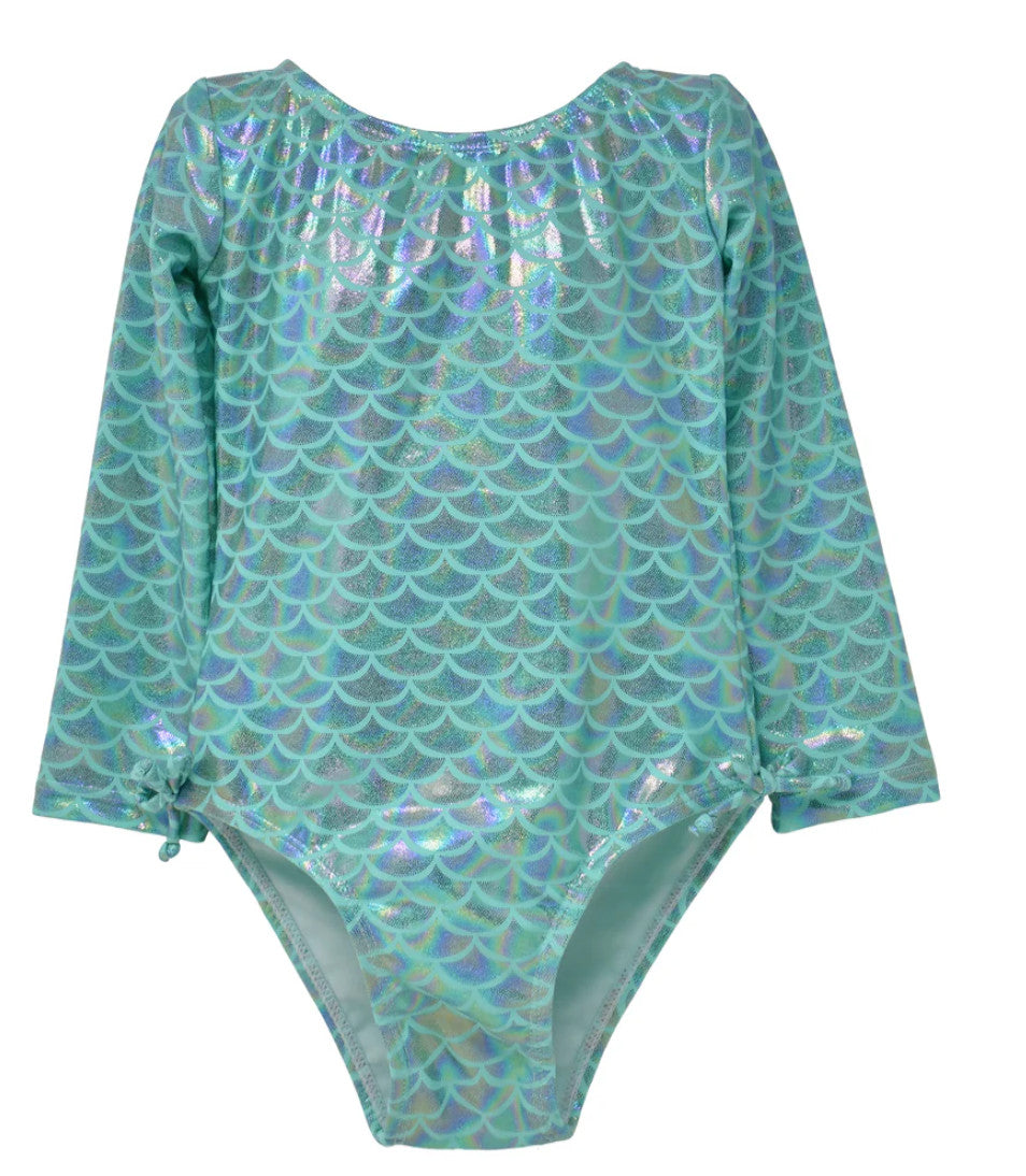 Flap Happy Charlie Rash Guard Swimsuit Fairy Tale Scales