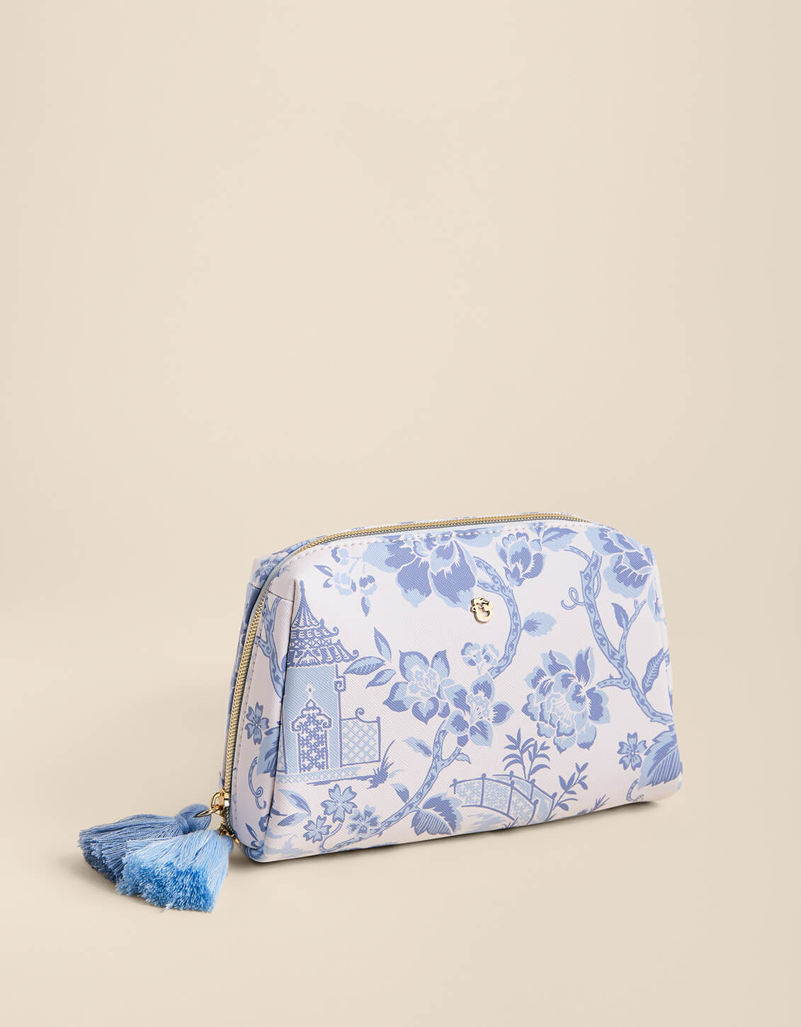 Spartina Cosmetic Pouch Garden Toile