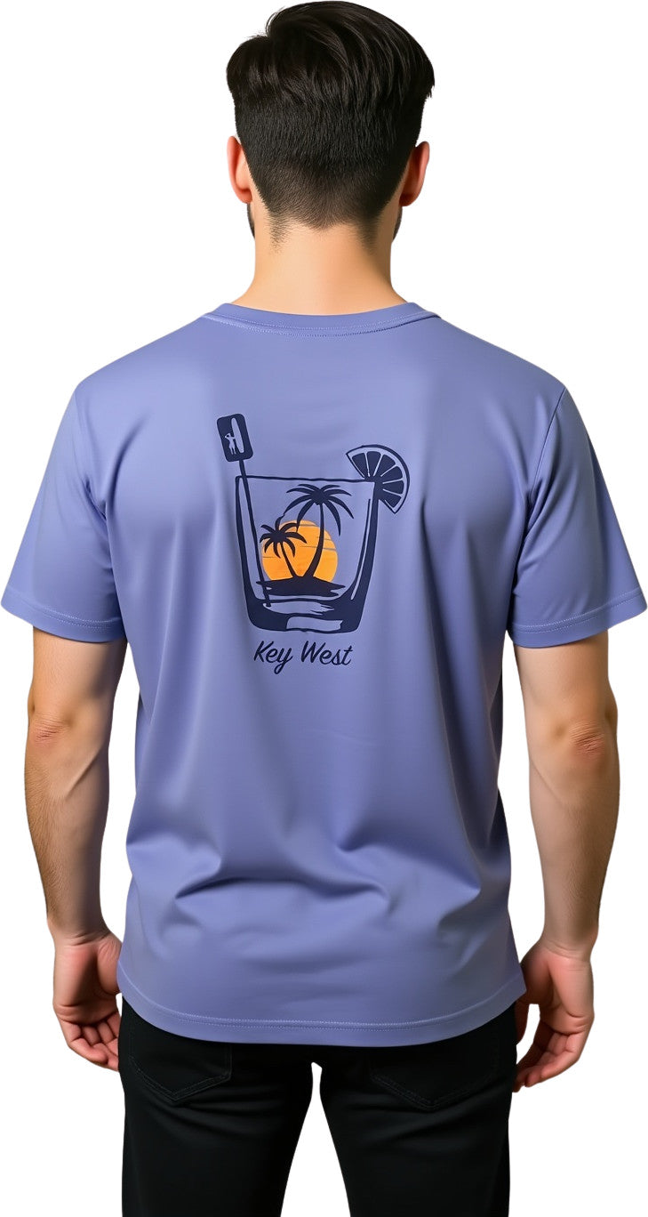 Johnnie-O Key West Margarita Beach Sunset Scene Dale 2.0 SS