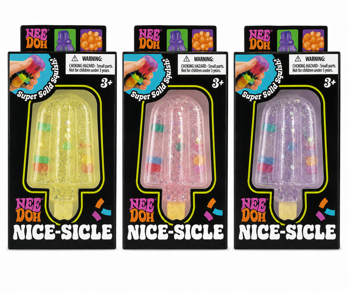 Needoh Nice-Sicle Glitter Squishy Toy