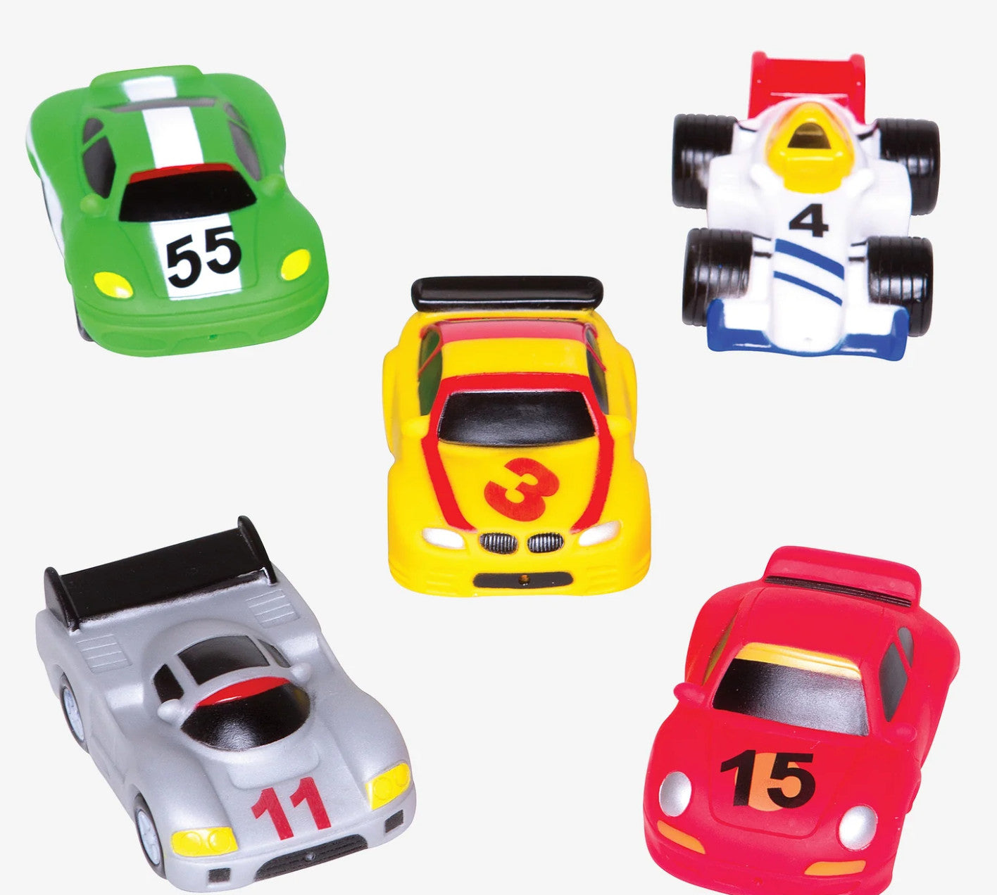 Elegant Baby Party Race Car Squirties Bath Toys