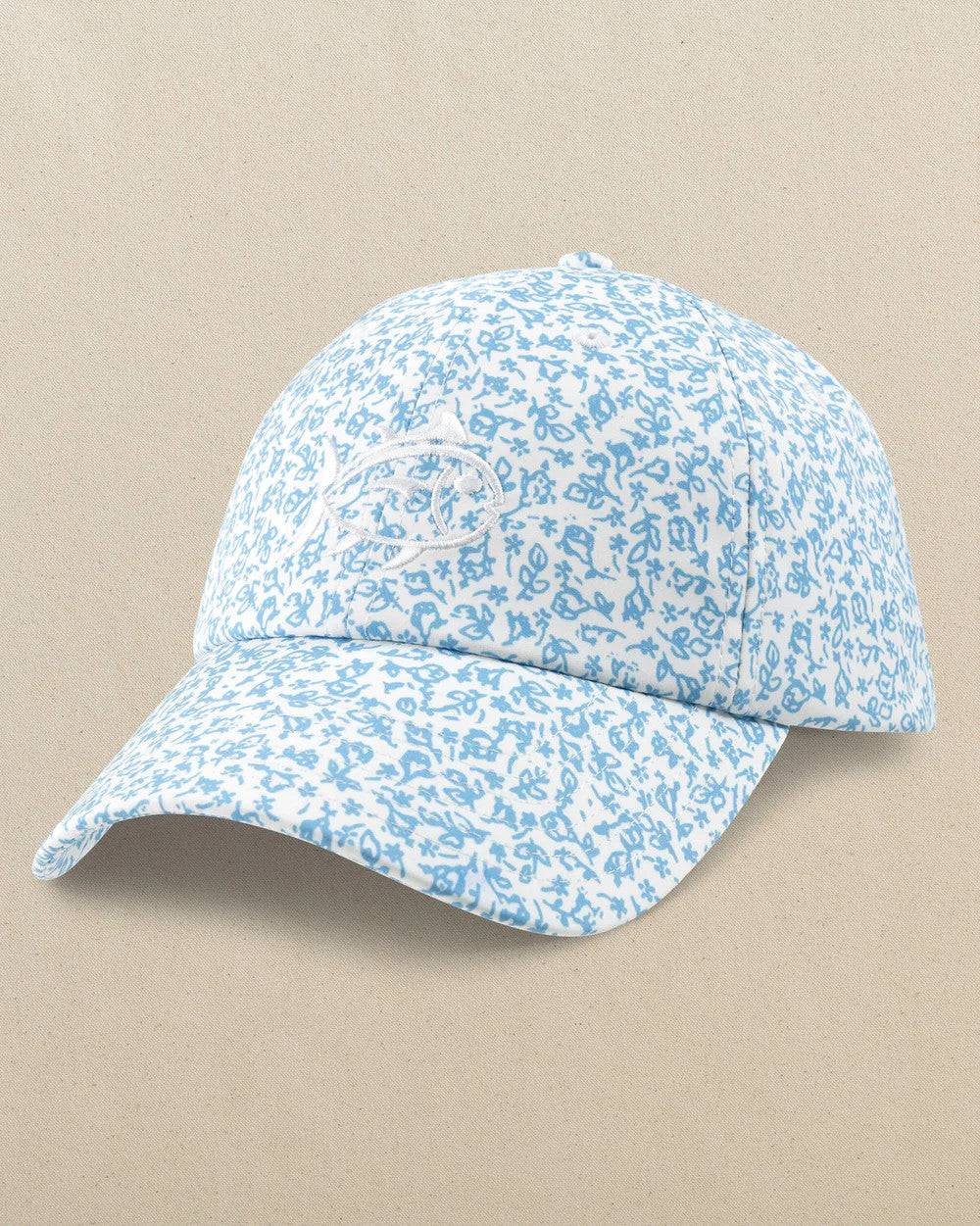 Southern Tide Flower Frenzy Perfomance Hat White