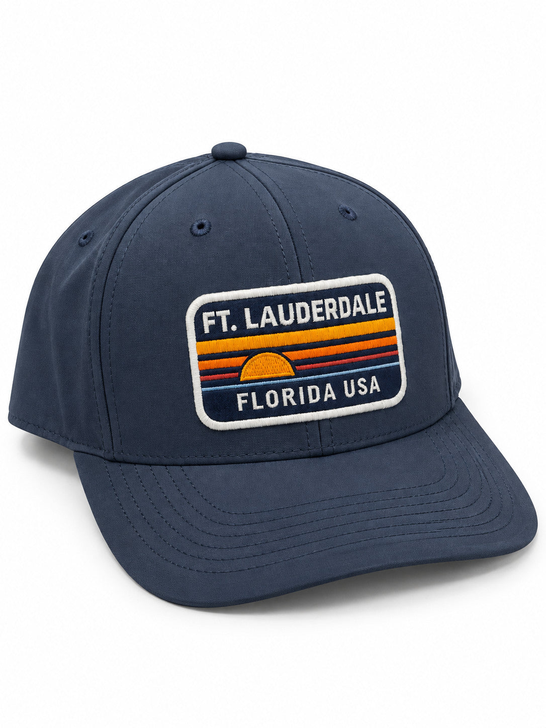 Legacy The Retro Evening Patch Ft Lauderdale Trucker Hat Sea Blue