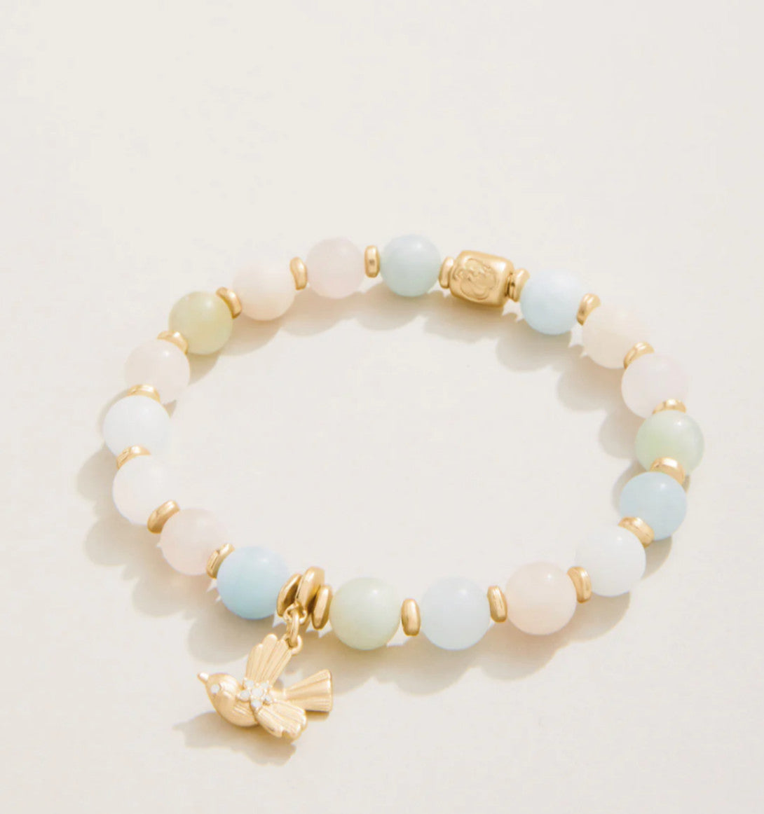 Spartina Charmed Stretch Bracelet Pastel/ Bird