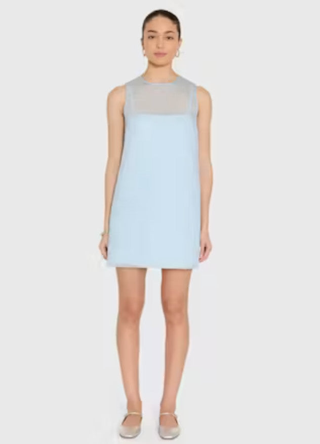 Amanda Uprichard Annina Dress Baby Blue