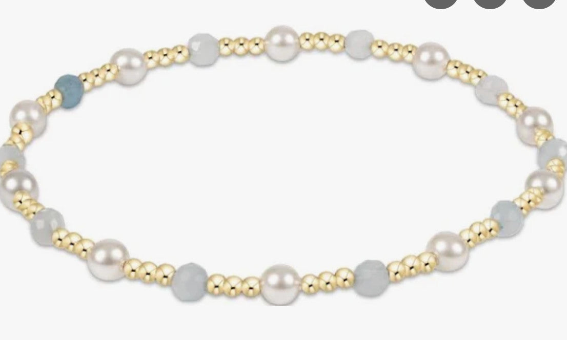 Enewton Pearl Sincerity Pattern 4mm Bead SS'25 Bracelet