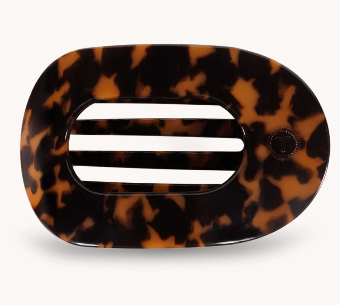 Teleties Flat Round Clip  Large