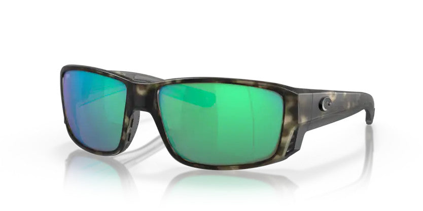Costa Tuna Alley Pro Wetlands Frame w/ Green Mirror Lens 580G Sunglasses Polarized